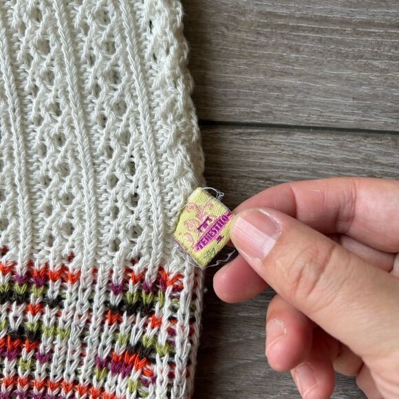 Tejiestilo Sueter’s Tribal Boho Hooded  Long Length Crochet Cardigan - Picture 16 of 16